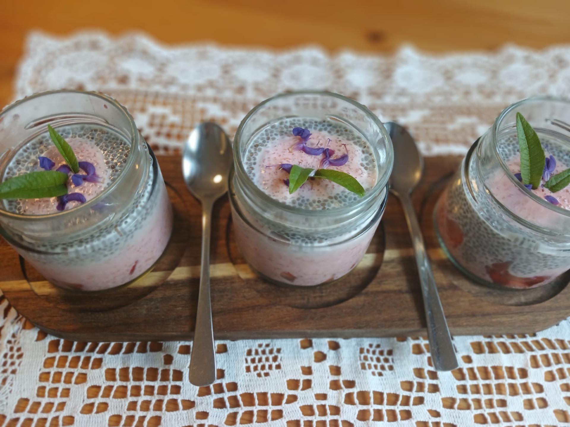 Chia Samen Frühstück